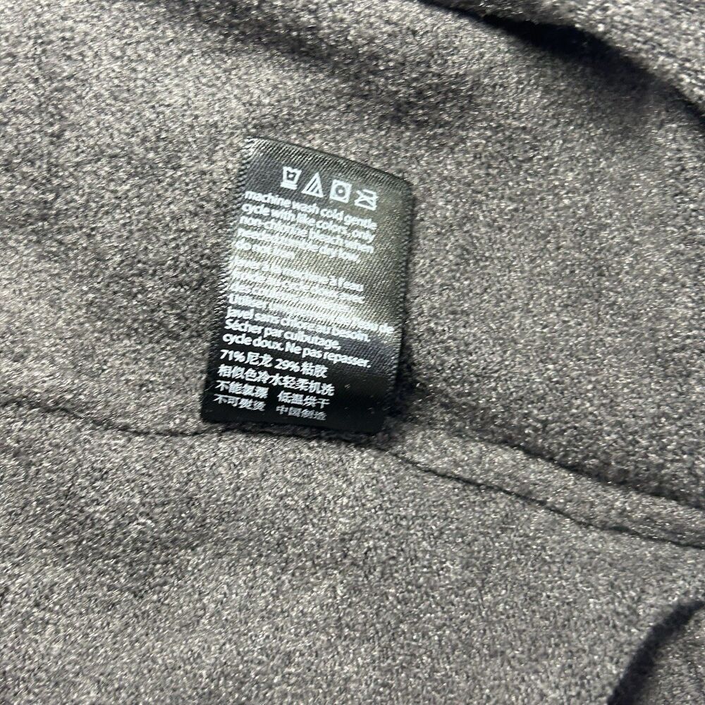 Barefoot Dreams CozyChic Ultra Lite Collared Pullover Side Slits Sz M Dark Gray - Picture 5 of 8